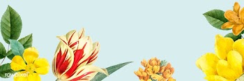 Blank floral banner copy space | Free stock vector - 564231