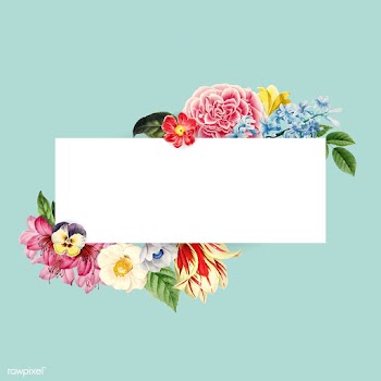 Blank floral copy space | Free stock vector - 564279