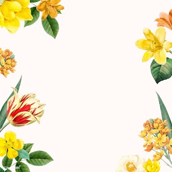 Blank floral copy space | Free stock vector - 564298