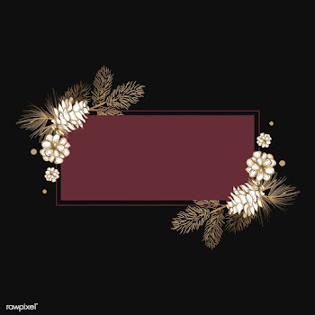 Blank floral invite | Free stock vector - 553609