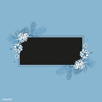 Blank floral invite | Free stock vector - 553611