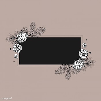 Blank floral invite | Free stock vector - 553619