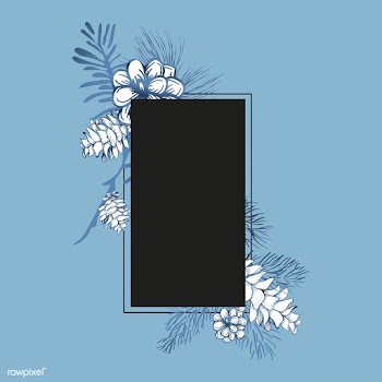Blank floral invite | Free stock vector - 553631