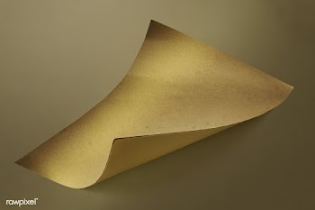 Blank gold char paper mockup  design element | Free  psd mockup - 2378278