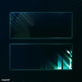 Blank green rectangle banner signboard vector | Free stock vector - 535266