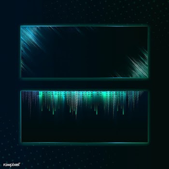 Blank green rectangle banner signboard vector | Free stock vector - 535283