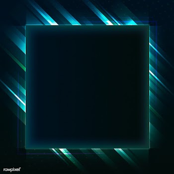 Blank green square neon signboard vector | Free stock vector - 535316