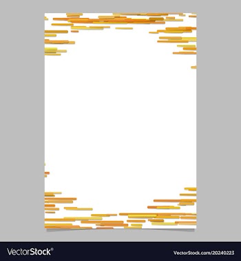 Blank horizontal rounded stripe background flyer vector image