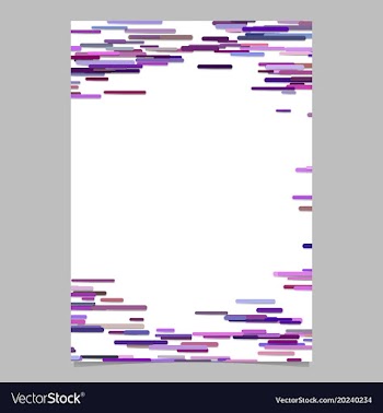 Blank horizontal rounded stripe background poster vector image