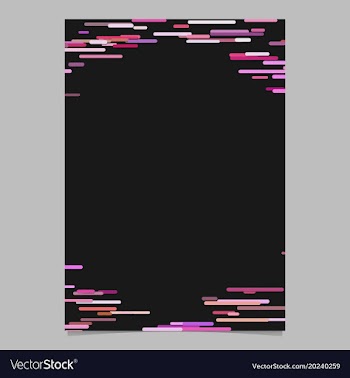 Blank horizontal stripe background brochure vector image