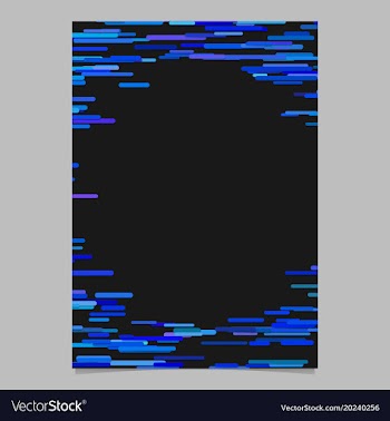 Blank horizontal stripe background page template vector image