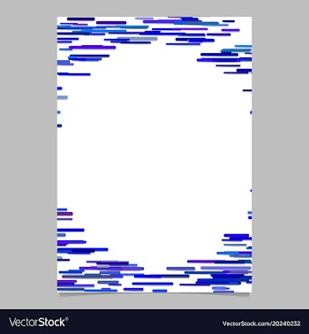 Blank horizontal stripe background poster vector image