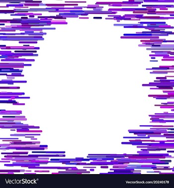 Blank irregular horizontal stripe background vector image