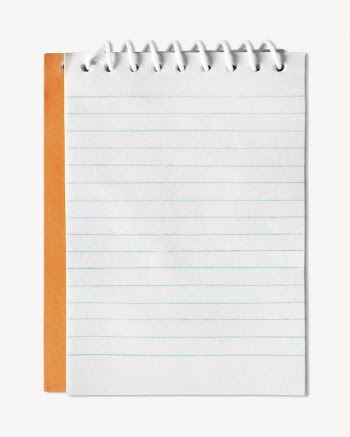 Blank notebook page collage element | Free PSD - rawpixel