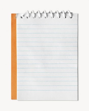 Blank notebook page image, isolated | Free Photo - rawpixel