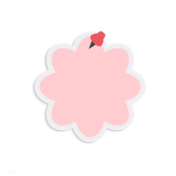 Blank pink bubble reminder note vector | Free stock vector - 524906