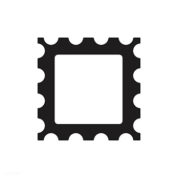 Blank postage stamp on background | Free stock vector - 457654