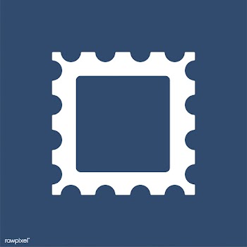 Blank postage stamp on background | Free stock vector - 457734