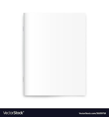 blank realistic spiral notepad notebook isolated