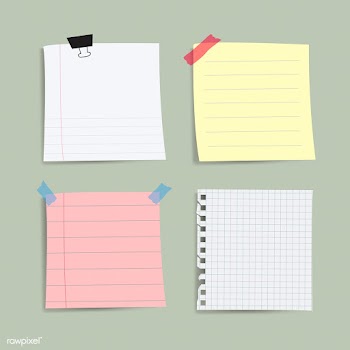Blank reminder notes vector set | Free stock vector - 524957