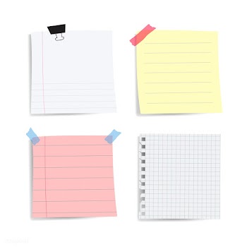 Blank reminder paper notes vector set | Free stock vector - 524898