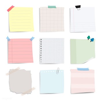Blank reminder paper notes vector set | Free stock vector - 524937