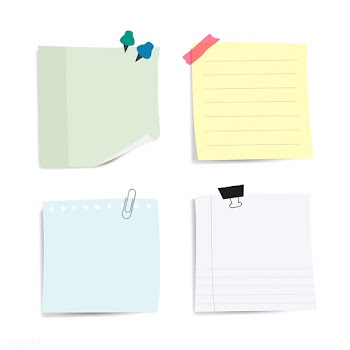 Blank reminder paper notes vector set | Free stock vector - 524964