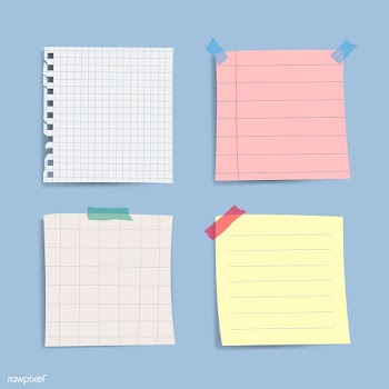 Blank reminder paper notes vector set | Free stock vector - 524972