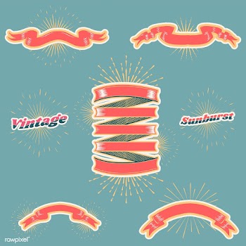 Blank ribbon banners | Free stock vector - 581715
