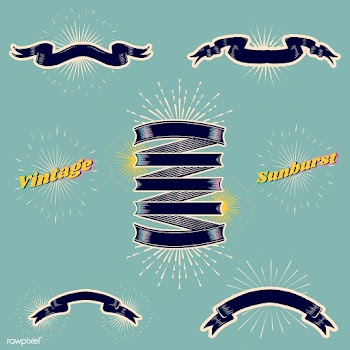 Blank ribbon banners | Free stock vector - 581721