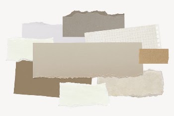 Blank scrap papers collage element, | Free PSD - rawpixel