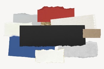 Blank scrap papers collage element | Free PSD - rawpixel