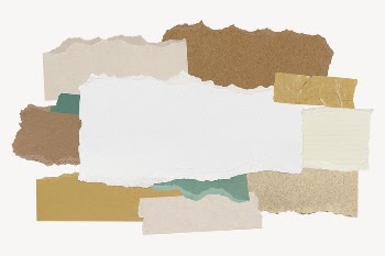 Blank scrap papers collage element, | Free PSD - rawpixel