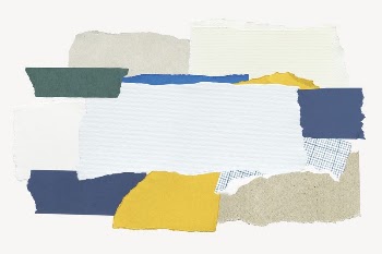 Blank scrap papers collage element | Free PSD - rawpixel