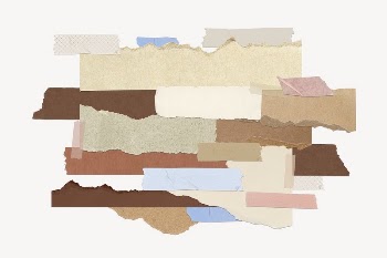 Blank scrap papers collage element, | Free PSD - rawpixel