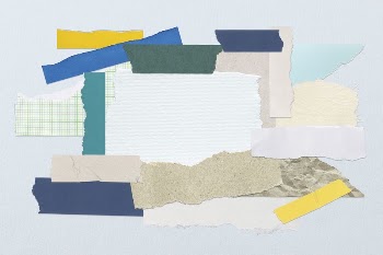 Blank scrap papers collage element | Free PSD - rawpixel
