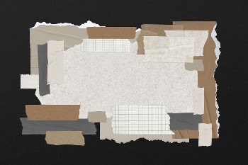 Blank scrap papers collage element, | Free PSD - rawpixel