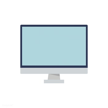 Blank screen computer monitor graphic illustr.. | Free stock vector - 429484