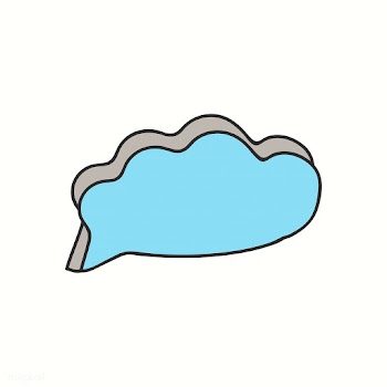 Blank speech bubble | Free stock vector - 841871