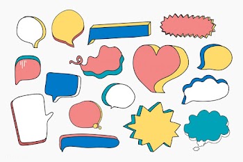 Blank speech bubble set | Free stock vector - 841849