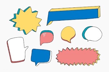 Blank speech bubble set | Free stock vector - 841861