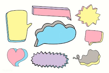 Blank speech bubble set | Free stock vector - 841866