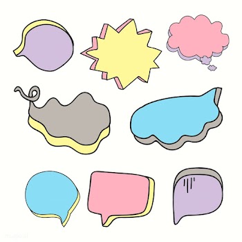 Blank speech bubble set | Free stock vector - 841875