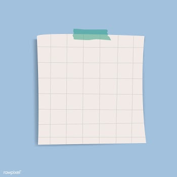 Blank square grid reminder note vector | Free stock vector - 524911