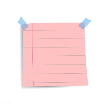 Blank square pink reminder paper note vector | Free stock vector - 524966