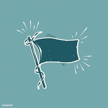 Blank vintage flag | Free stock vector - 581771