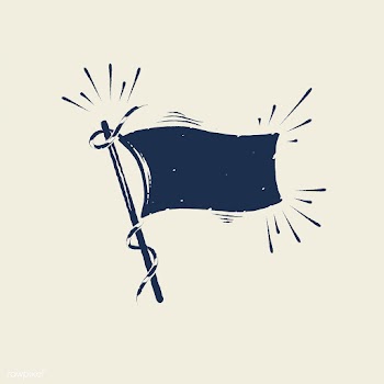 Blank vintage flag | Free stock vector - 581830