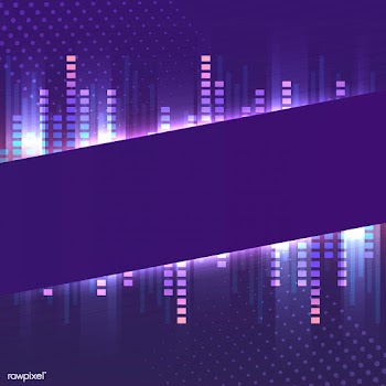 Blank violet banner neon signboard vector | Free stock vector - 535225