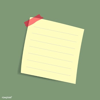 Blank yellow reminder paper note vector | Free stock vector - 524941