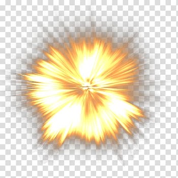 Blasting sparks transparent background PNG clipart